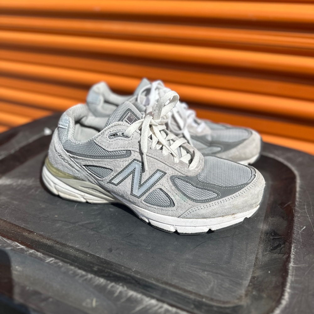 New Balance 990 V4 Castlerock Gray Sneakers 10 Wide Made In USA